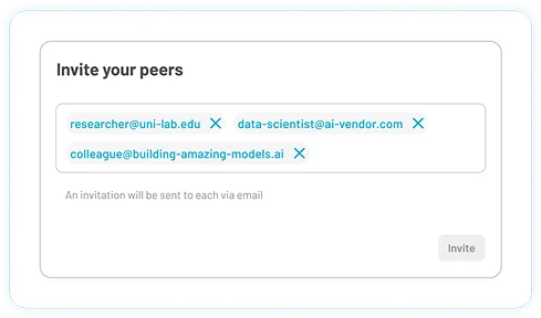 Step 4: Invite vendors & allocate compute